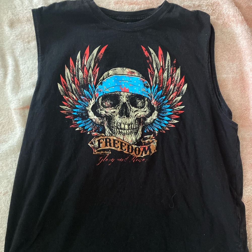 Mens Large Muscle Shirt